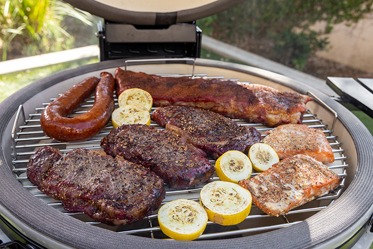 Pit Boss - Kamado Grill - Grijs | Houtskool BBQ - Showroom model