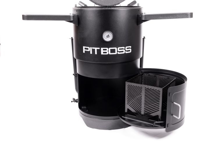 Pit Boss Champion Barrel Rook Vat | Houtskool Smoker - Showroom model