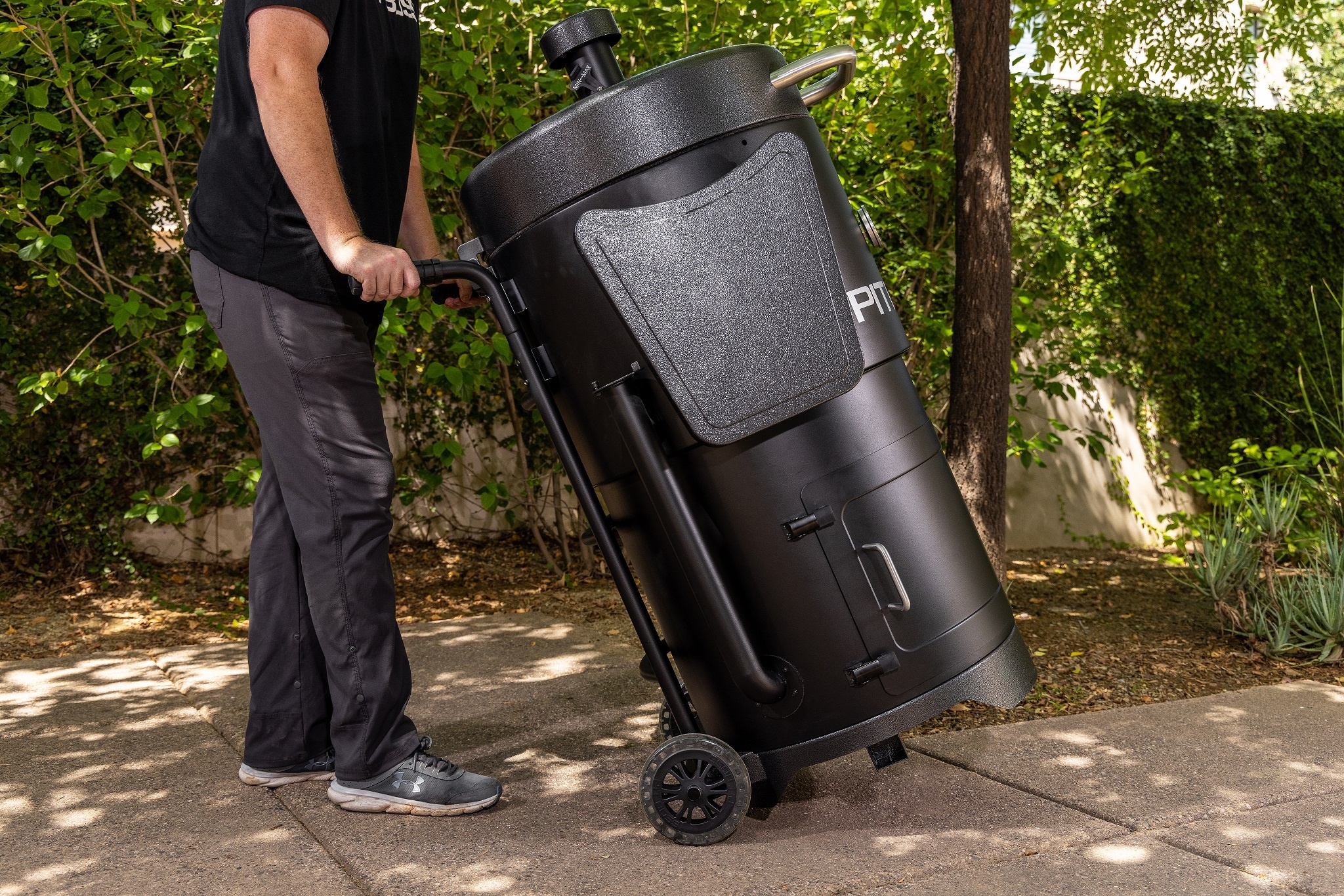 Pit Boss Champion Barrel Rook Vat | Houtskool Smoker - Showroom model