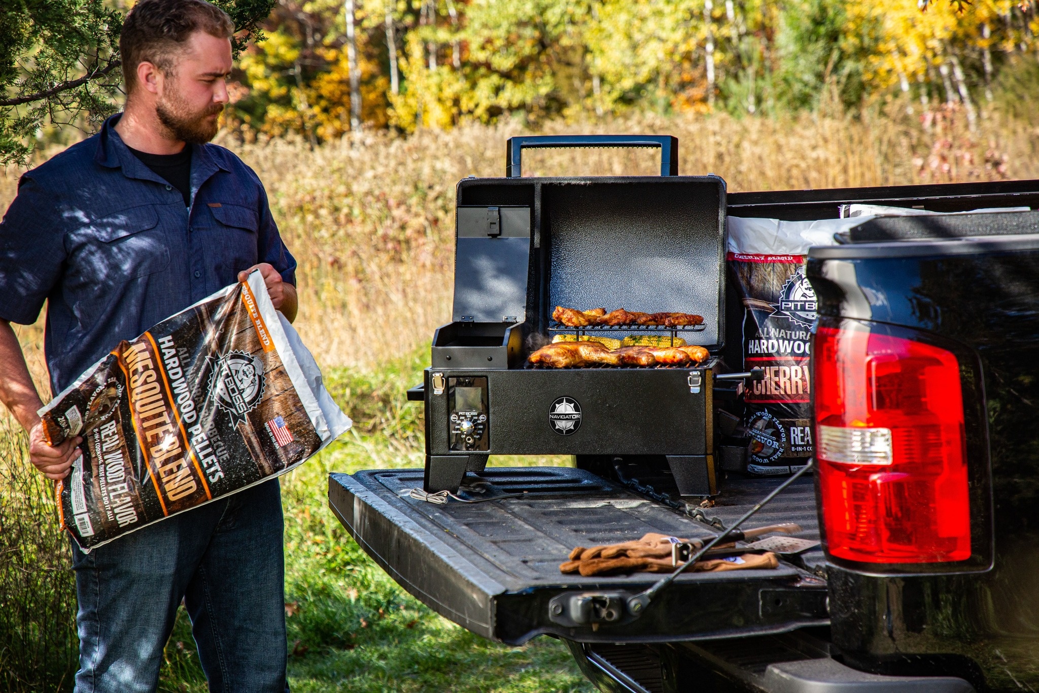 Pit Boss Navigator 150 - Pellet BBQ - Tafelmodel