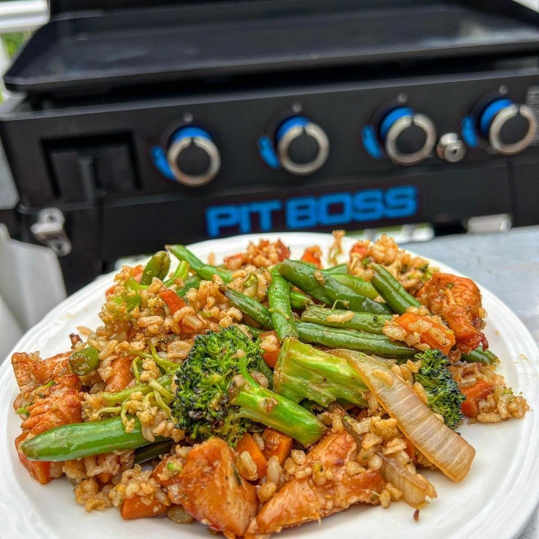 Pit Boss Ultimate Plancha  5 Burner - Met onderstel| Gas BBQ