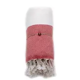Hammam Sauna Handdoek Cadeauset Rood