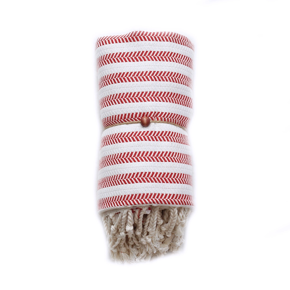 Hammam Sauna Handdoek Cadeauset Duo Rood