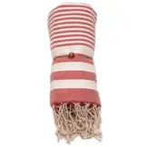 Hammam Sauna Handdoek Cadeauset Harem Rood