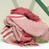 Hammam Sauna Handdoek Cadeauset Harem Rood