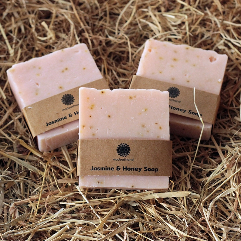 Hammam Sauna Handdoek Cadeauset Visgraat Pink