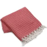 Hammam Sauna Handdoek Cadeauset Kristal Rood