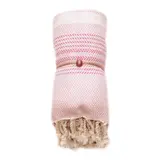 Hammam Sauna Handdoek Cadeauset 3-kleurig Roze