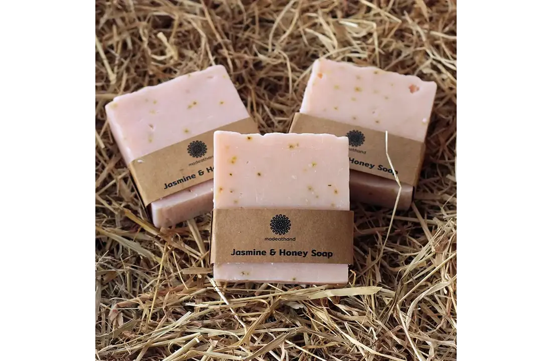 Hammam cadeau set 3-kleurig roze
