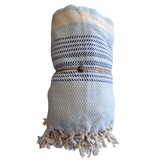 Hammam Sauna Handdoek Cadeauset Baby Blue