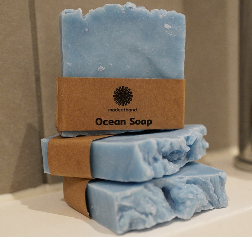 Hammam Sauna Handdoek Cadeauset Baby Blue