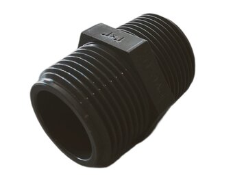 PVC Nippel verschillende maten