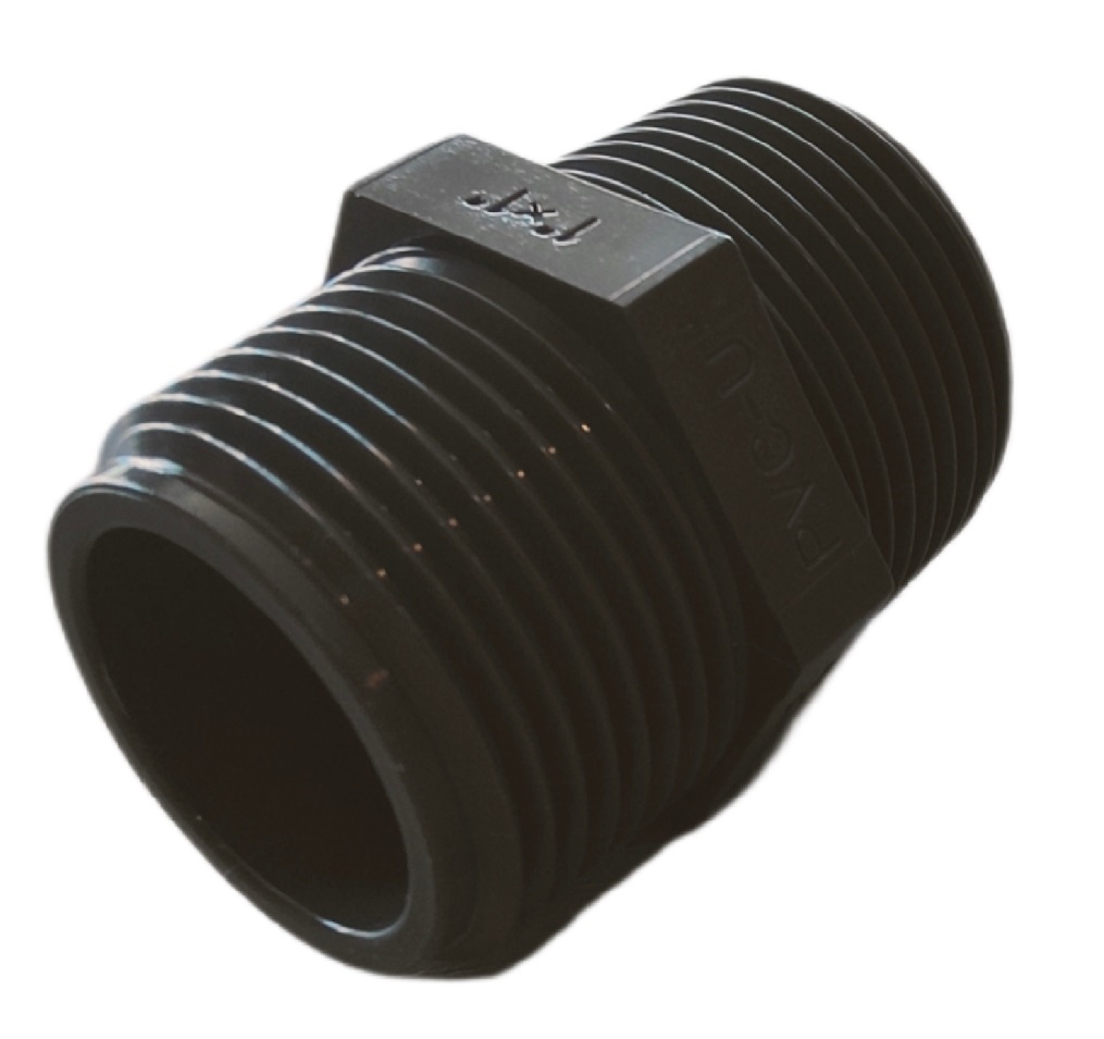 PVC Nippel verschillende maten