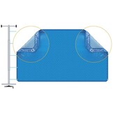 Zomerafdekking Quatro 500 micron Geobubble Blauw - B vorm