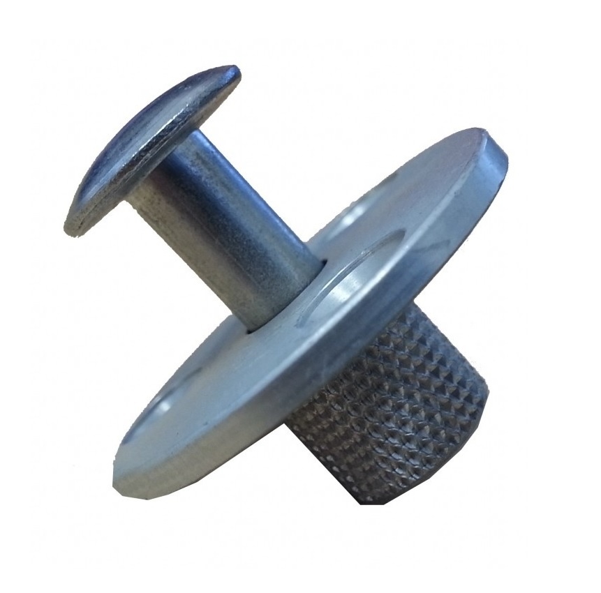 Zwembad Winterafdekking Pop Up Anker voor Houten Terras RVS Aluminium