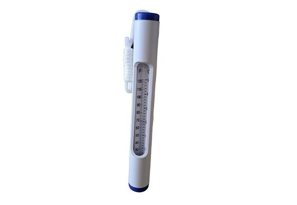 Poolstyle Thermometer Wit