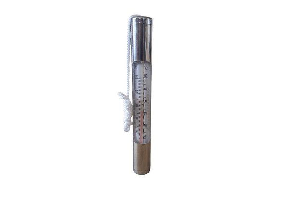 Thermometer Verchroomd