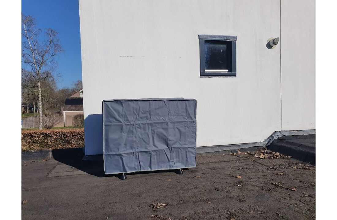 Winterhoes voor warmtepompen - Cover