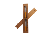 Zandloper wandmodel red ceder