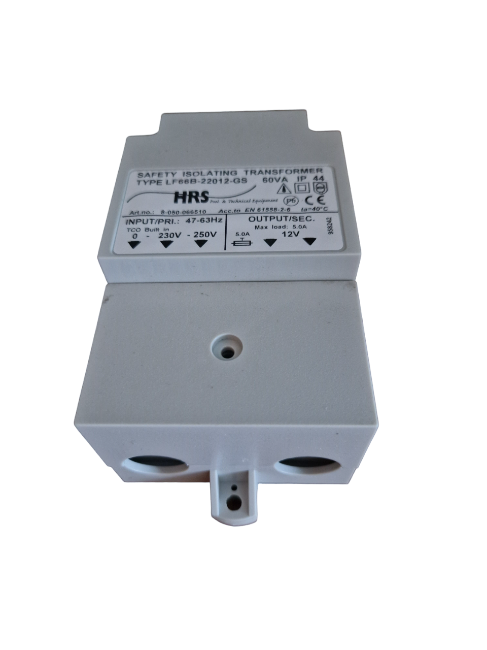 Zwembad Verlichting Transformator 1 x50 Watt