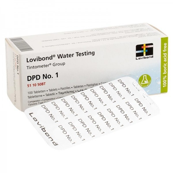 Lovibond DPD 1 navulling reagens 250 Stuks