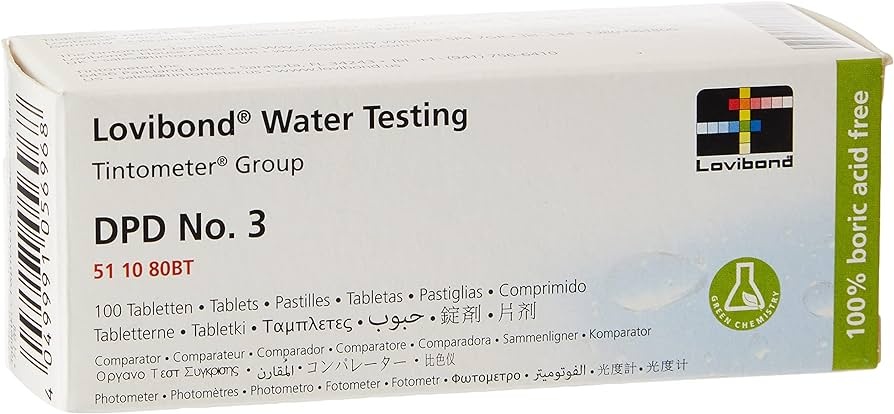 Lovibond DPD 3 navulling reagens 250 Stuks