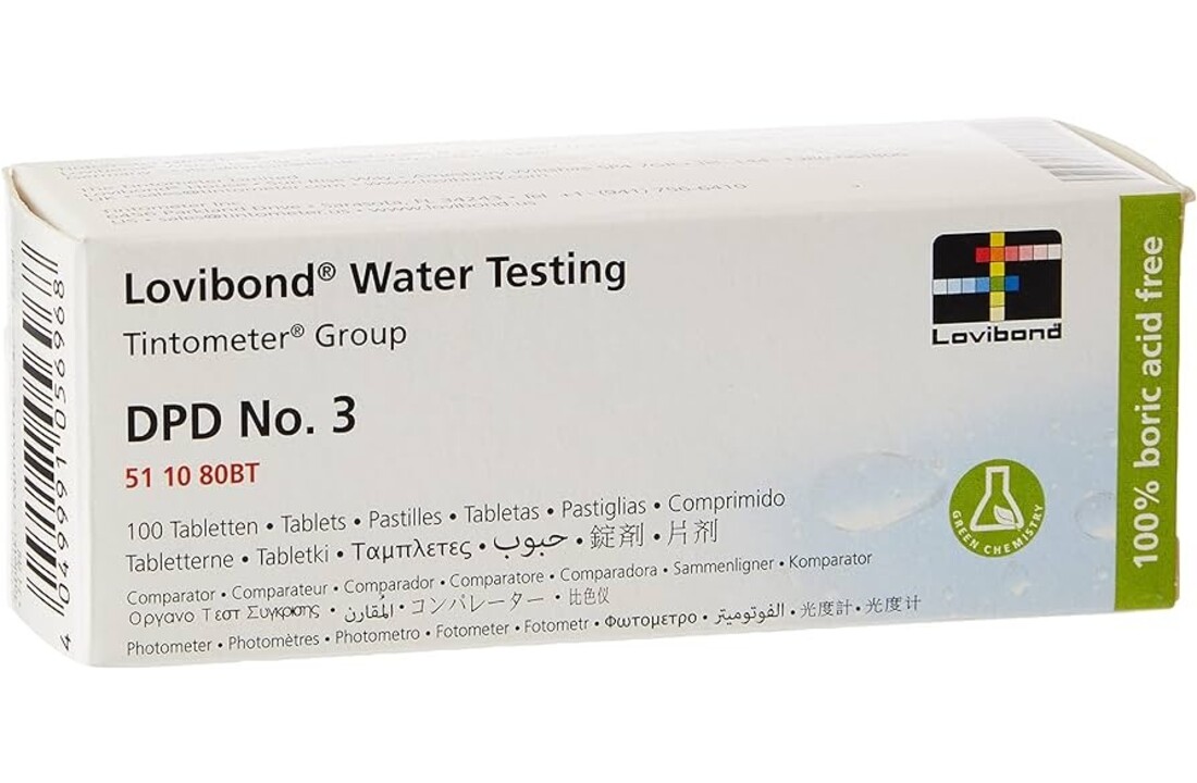 Lovibond DPD 3 navulling reagens 100 Stuks