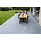 Terrastegel - Belgische blauwe hardsteen - prijs per m²