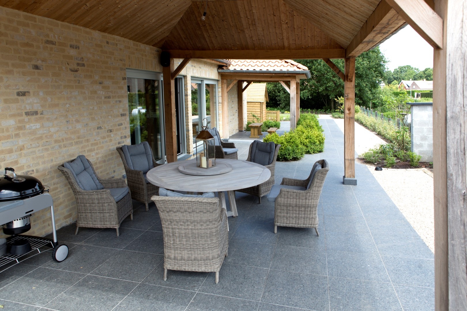 Terrastegel - Black Granada - prijs per m²