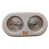 Thermo-Hygrometer aspen horizontaalmaat 25 cm 13.5 cm