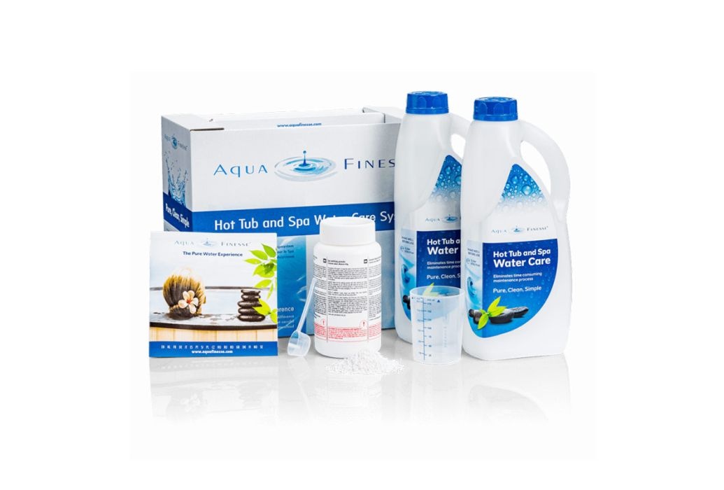 AquaFinesse Spa en Hot Tub Water Care box Nederlandse Markt