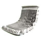 Dolphin Gecombineerde pvc Borstel Grijs voor Easy Comfort