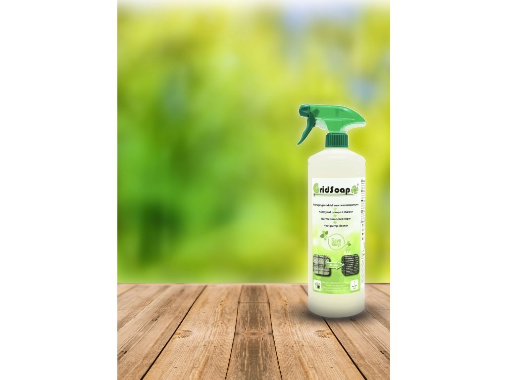 Gridsoap Grielzeep 1 liter met handsprayer - Warmtepomp reiniger