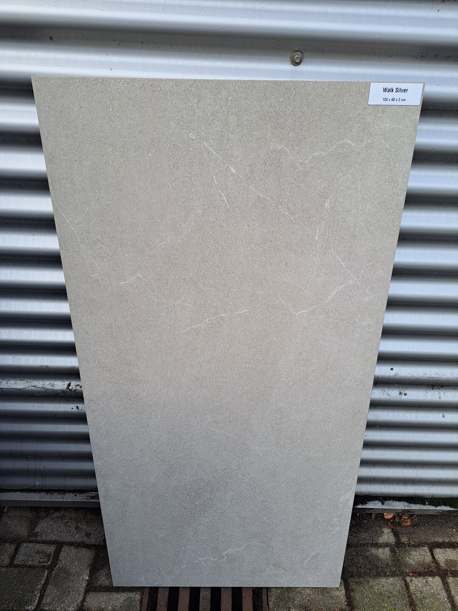 Terrastegel - Keramisch - Walk Silver - prijs per m²