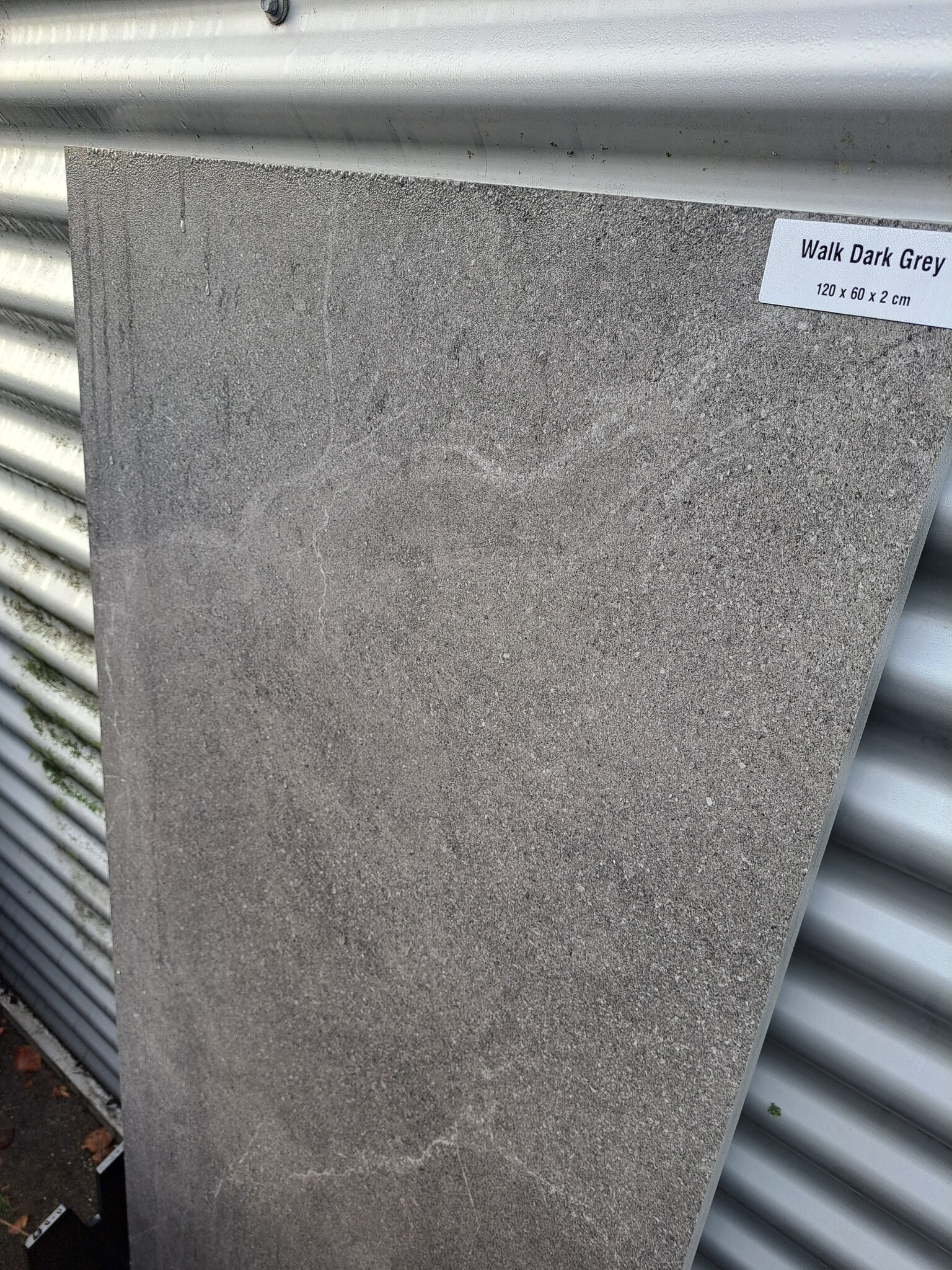 Terrastegel - Keramisch - Walk Dark Grey - prijs per m²