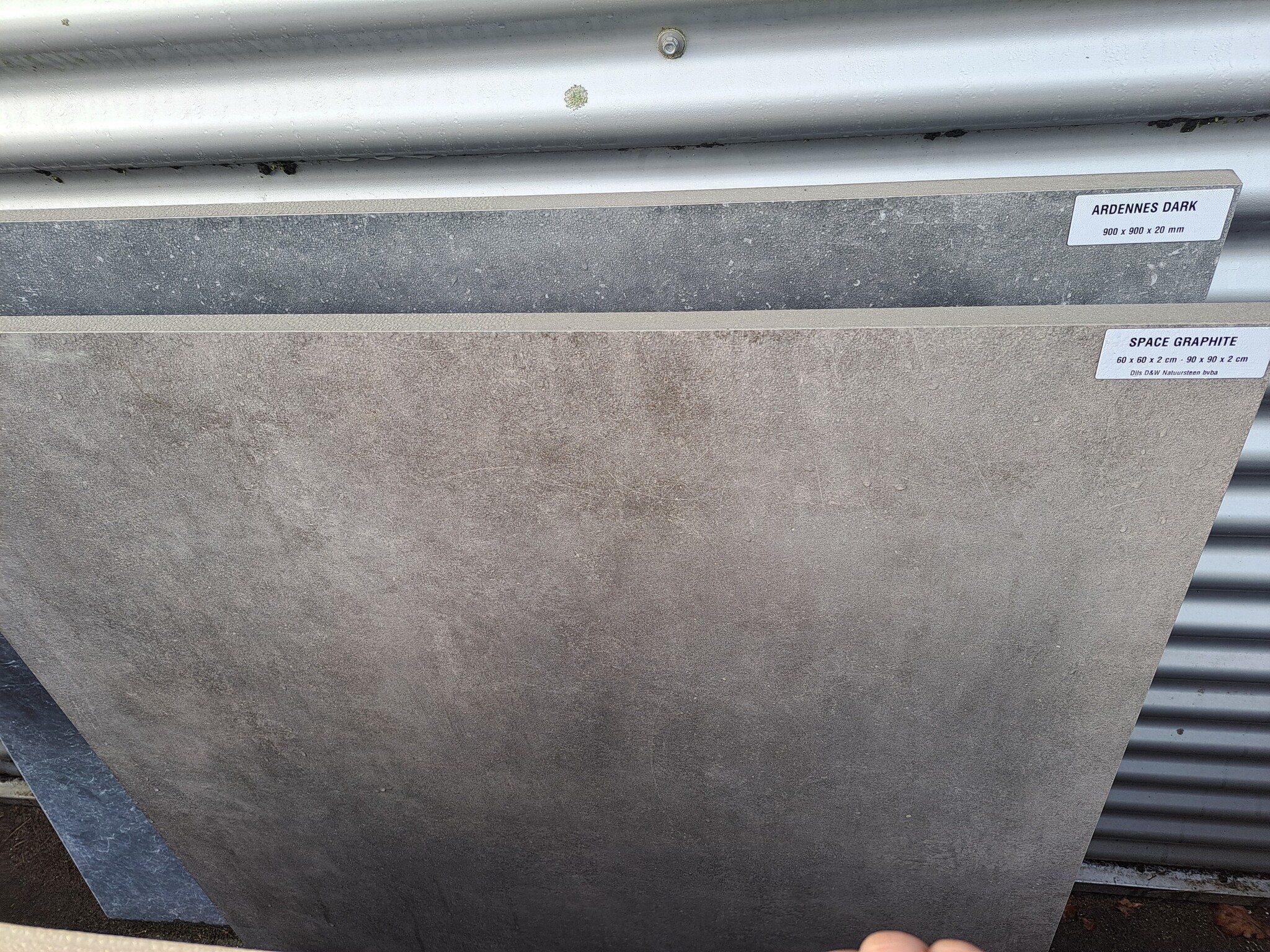 Terrastegel - Keramisch - Space Graphite - prijs per m²