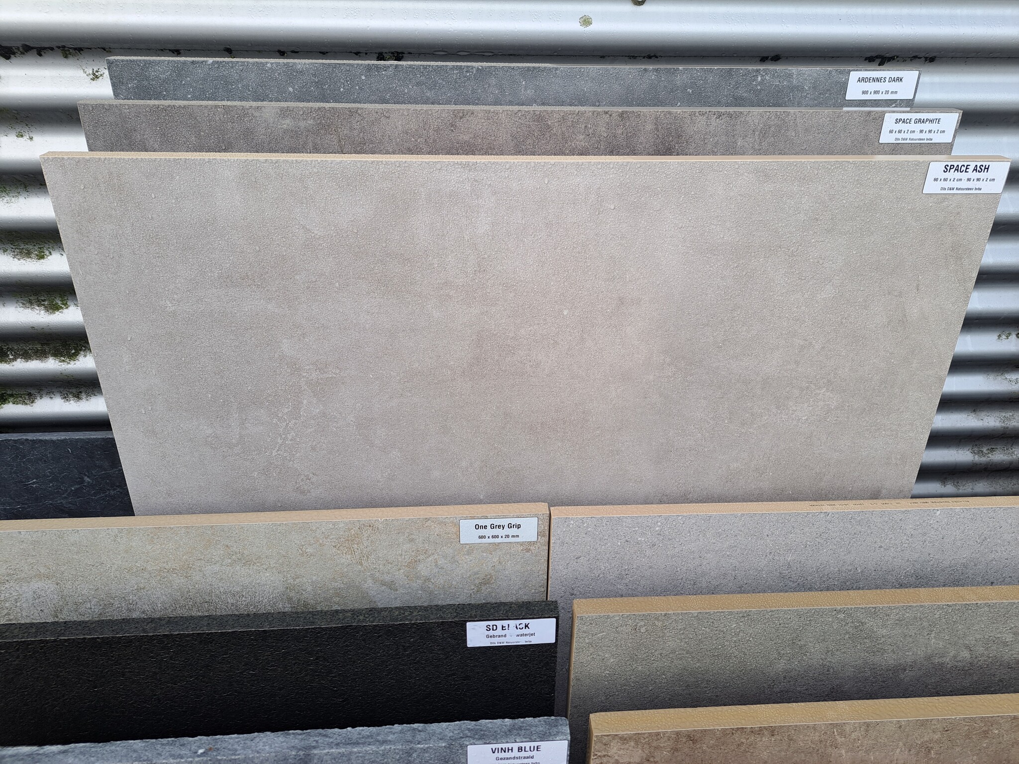 Terrastegel - Keramisch - Space Ash - prijs per m²