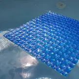 Zomerafdekking Quatro 500 micron Oxo Blauw - A vorm