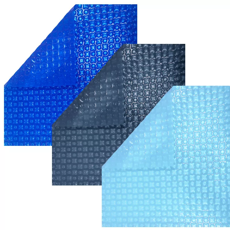 Zomerafdekking Quatro 500 micron Oxo Blauw/transparant - B vorm