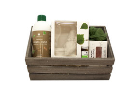 Emendo geschenkmand - Sauna geur en zeep set
