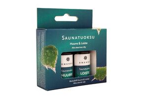 Saunageur Huurre (Vorst) & Loiste (Gloed) 2 x 10 ml