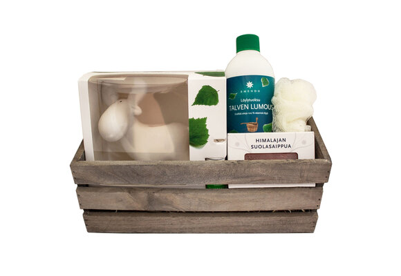 Emendo geschenkmand winterbetovering