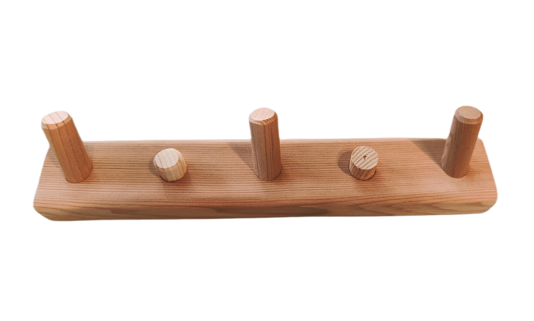 Kapstok 3-haaks model hout