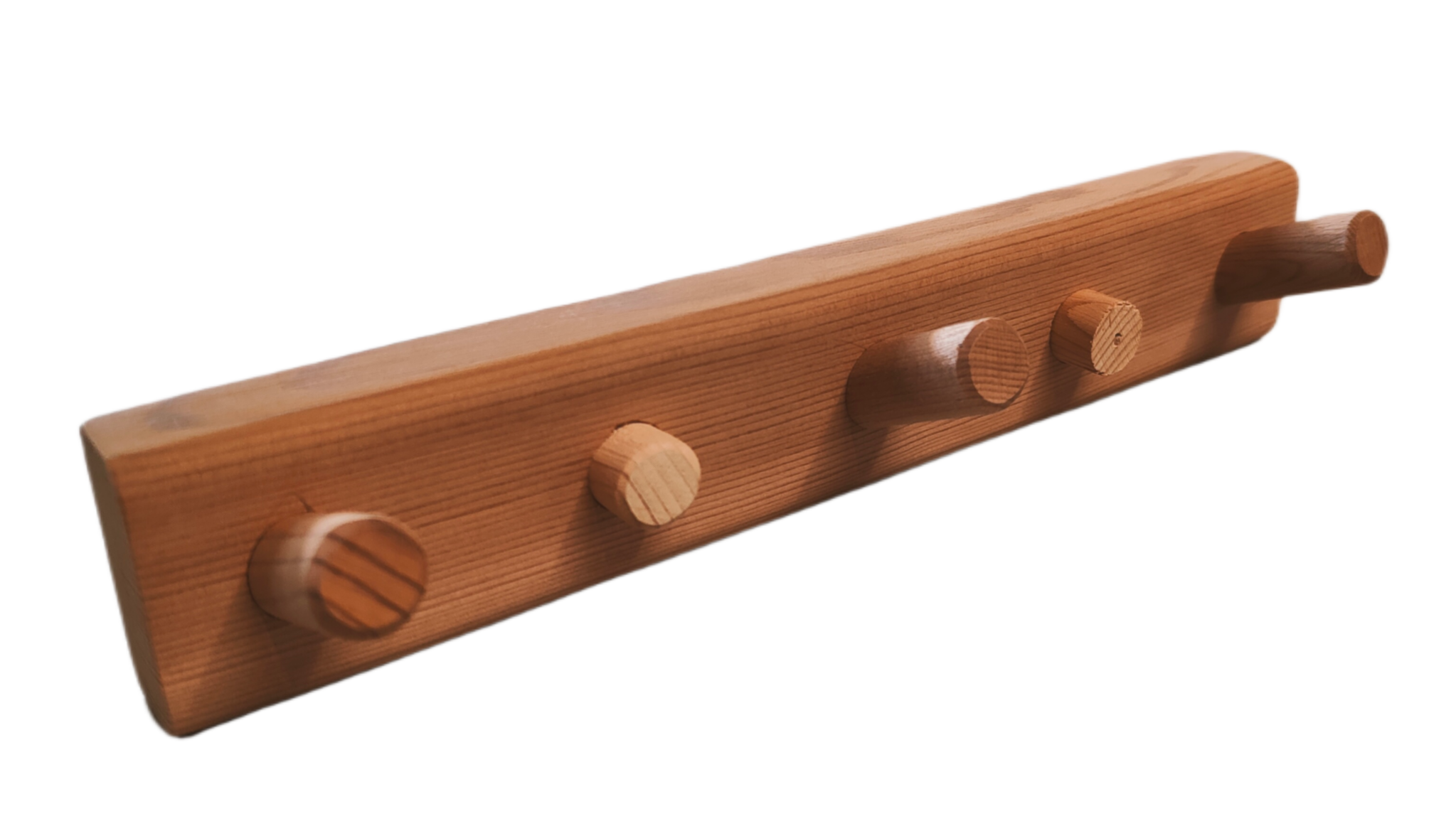 Kapstok 3-haaks model hout