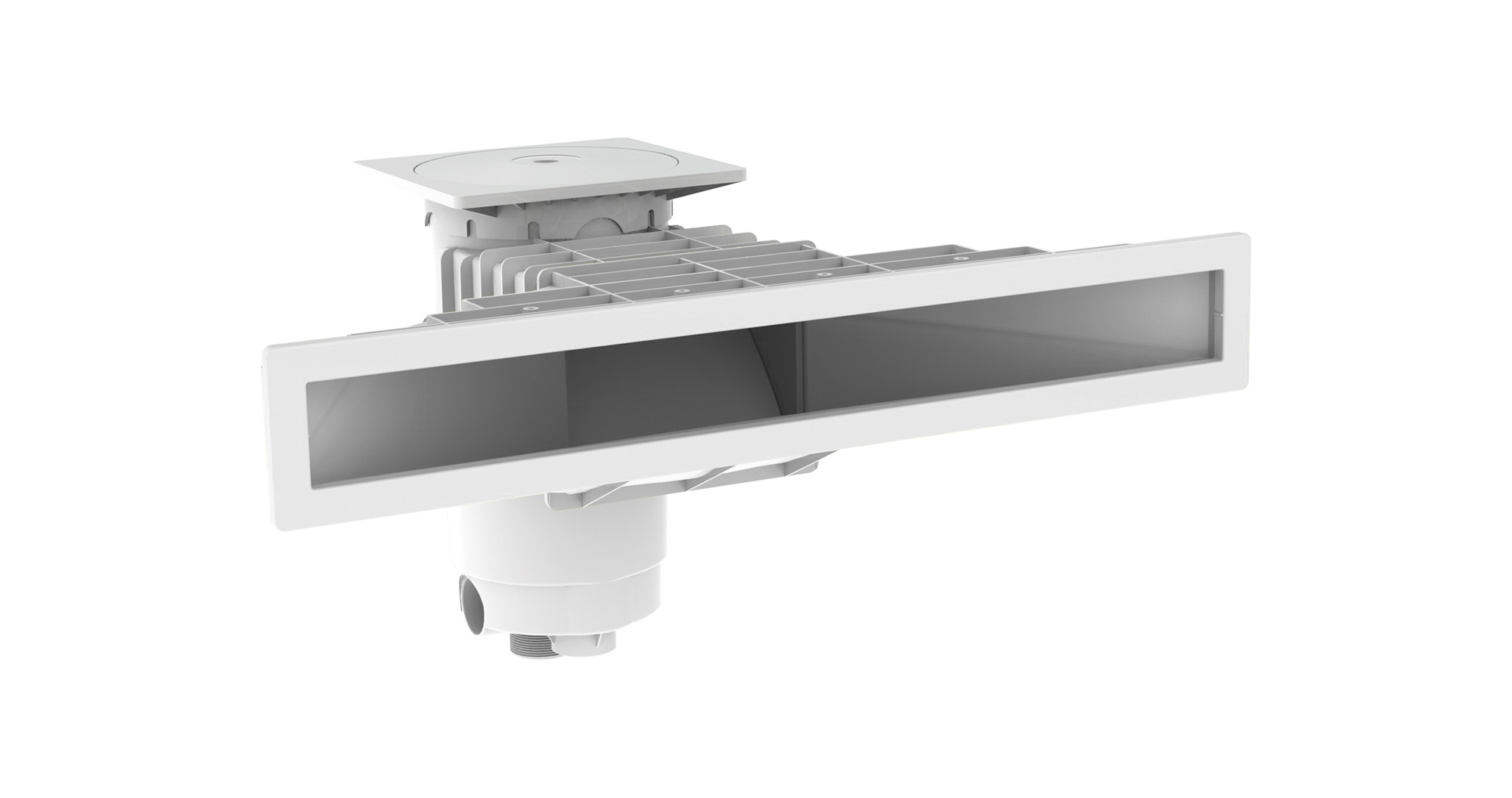 Weltico Skimmer A800 Hoogwaterlijn Wit - Prefab en paneelbaden