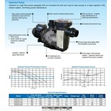 Waterco Hydrotuf zwembadpomp 1.25 Pk 220V