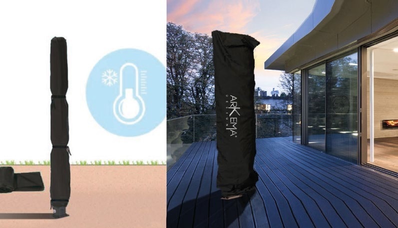 Winter Cover voor de buitendouche