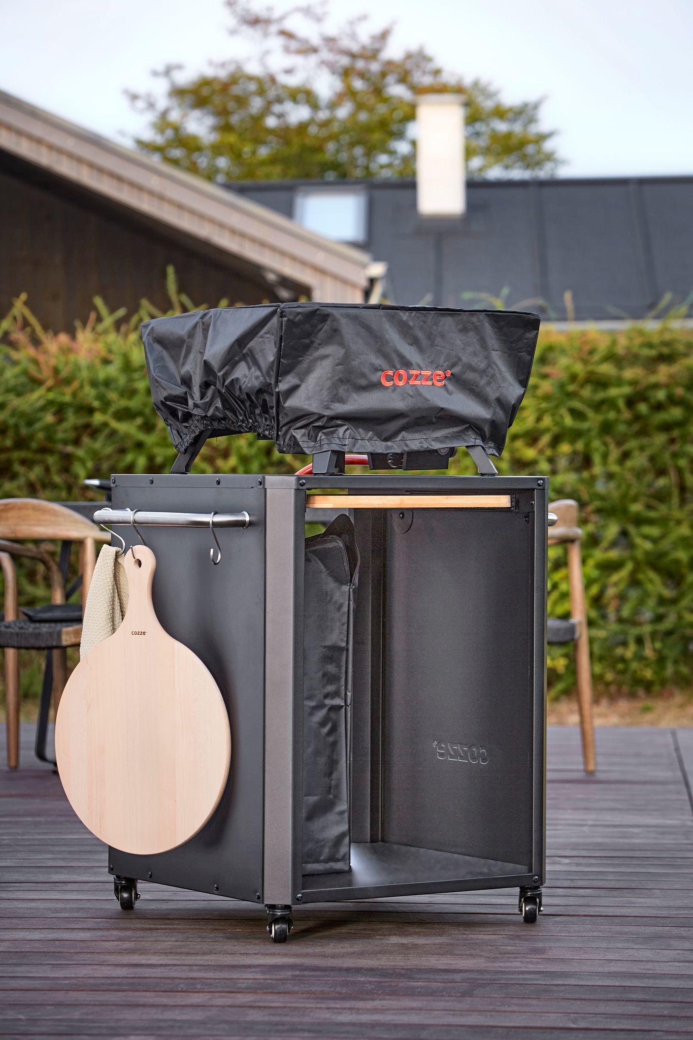 Cozze Pizza Oven Gas  42.5 cm 17 + gratis BBQ set - Black Friday