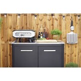 Cozze Pizza Oven Elektrisch 42.5cm + gratis BBQ set - Black Friday