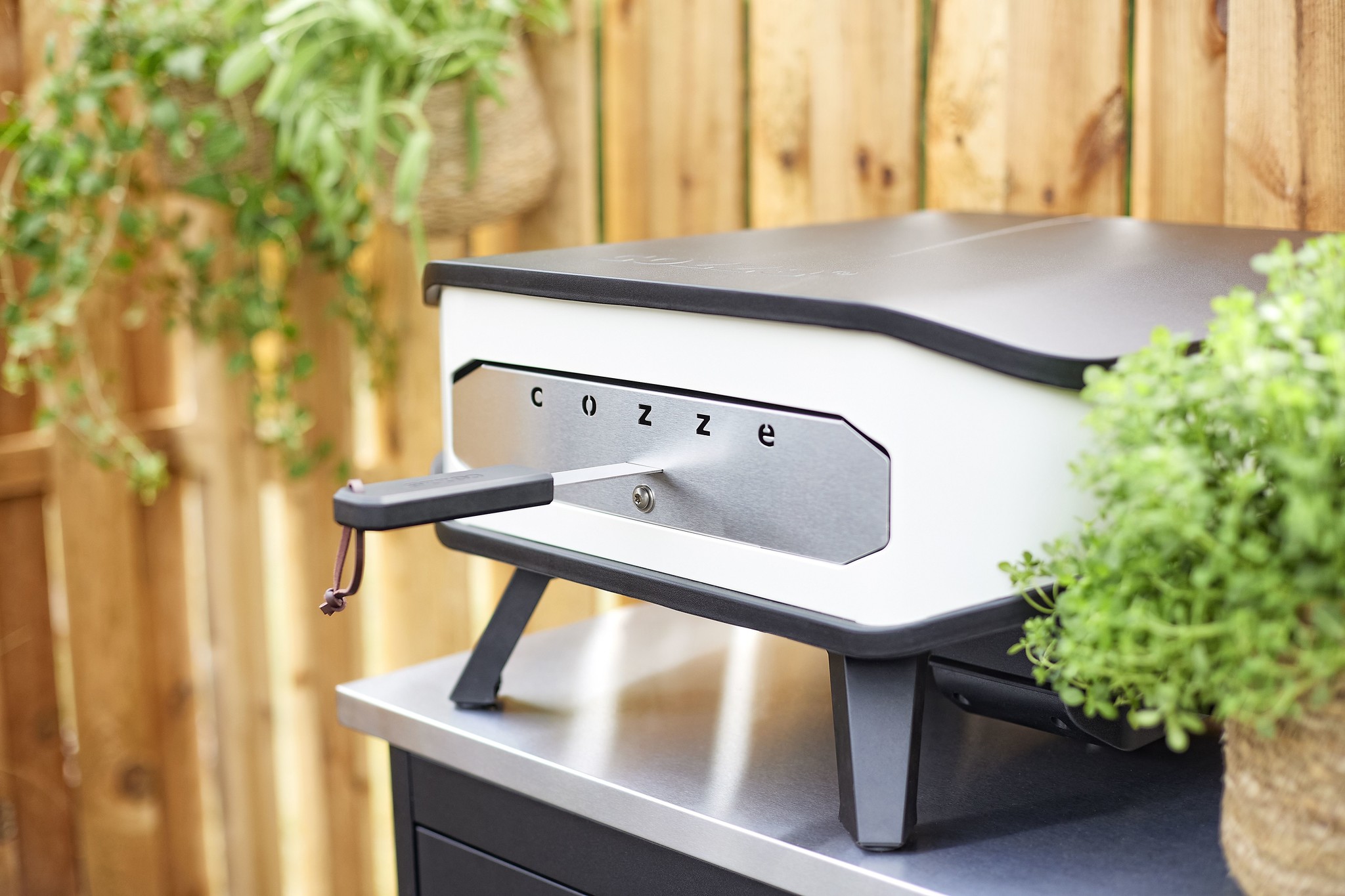 Cozze Pizza Oven Elektrisch 42.5cm + gratis BBQ set - Black Friday